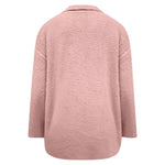 Cozy Button-Up Coat Davin lUXE