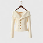 Poppy™ | Elegant Button Cardigan davin luxe