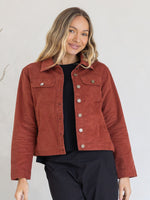 Corduroy Jacket Everglade Davin luxe