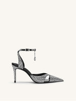 Haidi Artificial Crystal Pumps - Black Davin Luxe