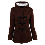 Livia™ Vintage Buckle Hooded Jacket Davin Luxe