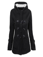 Livia™ Vintage Buckle Hooded Jacket Davin Luxe