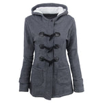 Livia™ Vintage Buckle Hooded Jacket Davin Luxe