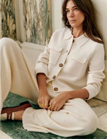 Classic Merino Wool Knit Cardigan – Autumn/Winter Essential davinluxe