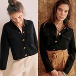 Classic Merino Wool Knit Cardigan – Autumn/Winter Essential davinluxe