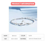 Mother & Daughter Hearts Bracelet - Attracting The Eyes And Pairing Hearts | Low Stock - Perfect Jewellery Gifts