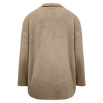 Cozy Button-Up Coat Davin lUXE