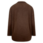 Cozy Button-Up Coat Davin lUXE