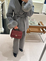 Grace Faux Fur Coat Davin luxe