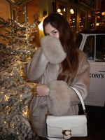 Grace Faux Fur Coat Davin luxe