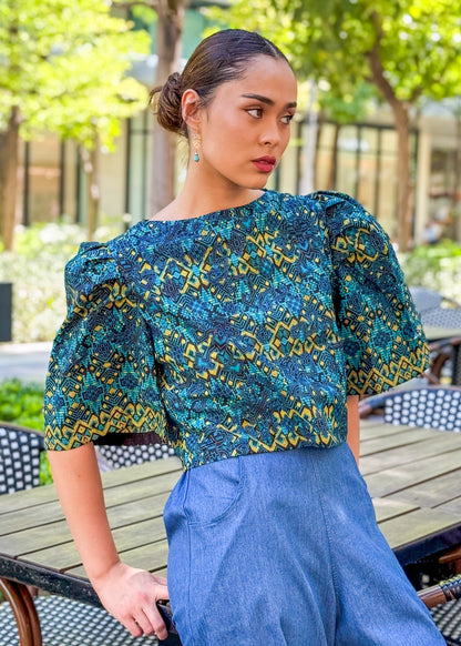 Maria Cotton Batik Top My Store