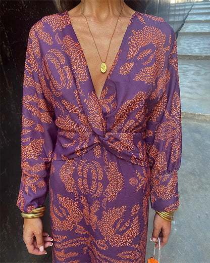 Arielle - Boho Luxe Wrap Dress