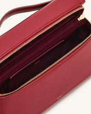 Thea Top Handle Bag - Claret davin luxe