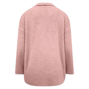 Cozy Button-Up Coat Davin lUXE