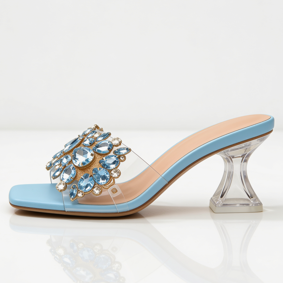 Francesca Jewel Heel worn
