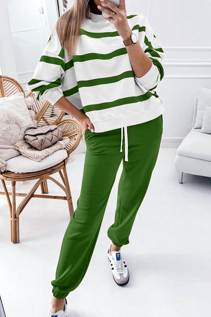 Davin™ Stripe Lounge Co-Ord