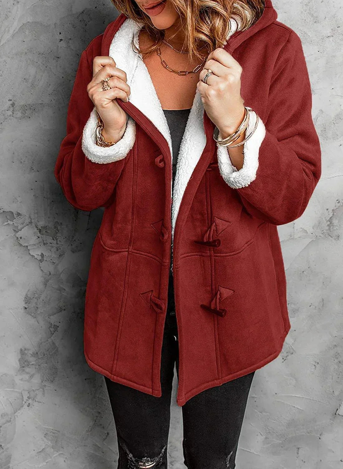 Talia™ Luxe Hooded Warm Jacket Davin lUXE