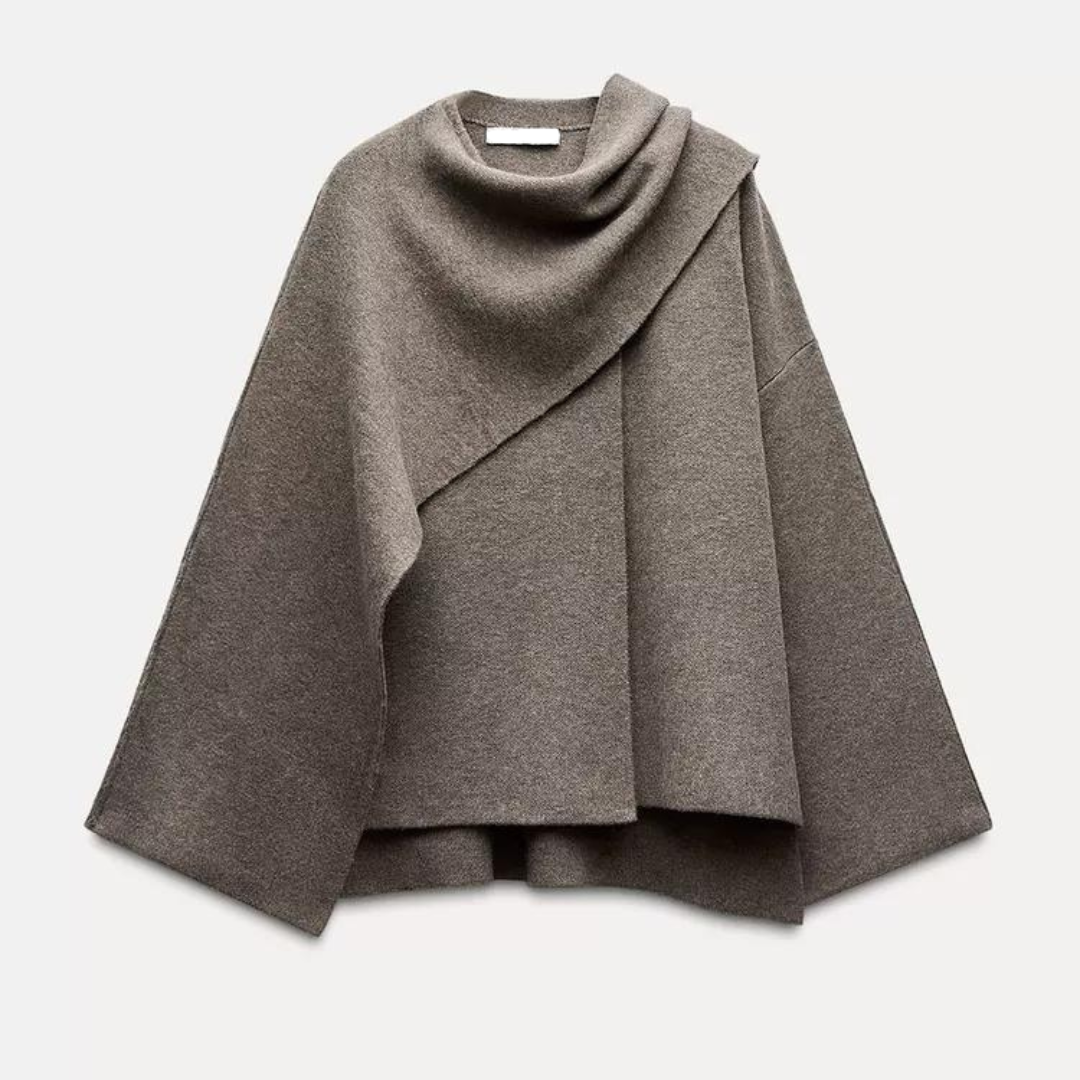 Yasmin™ Elegant Luxury Cape Top Davin lUXE