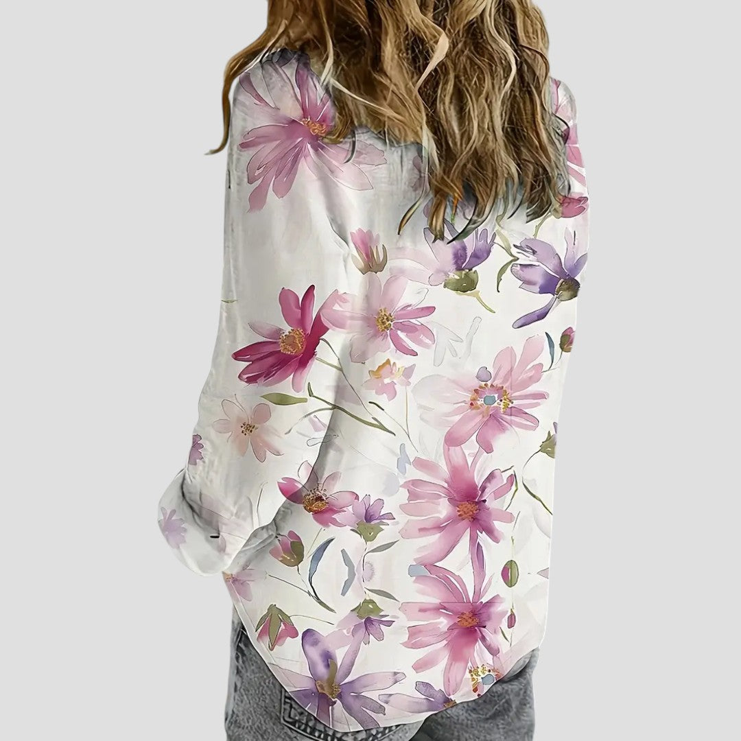 EMILIANA | BLUZA KWIATOWA
