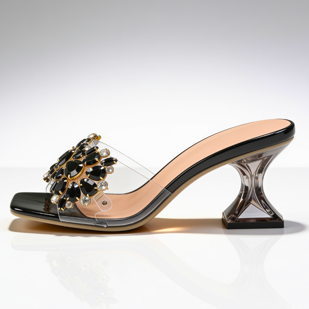 Francesca Jewel Heel detail