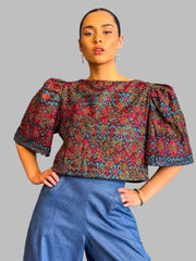 Maria Cotton Batik Top My Store