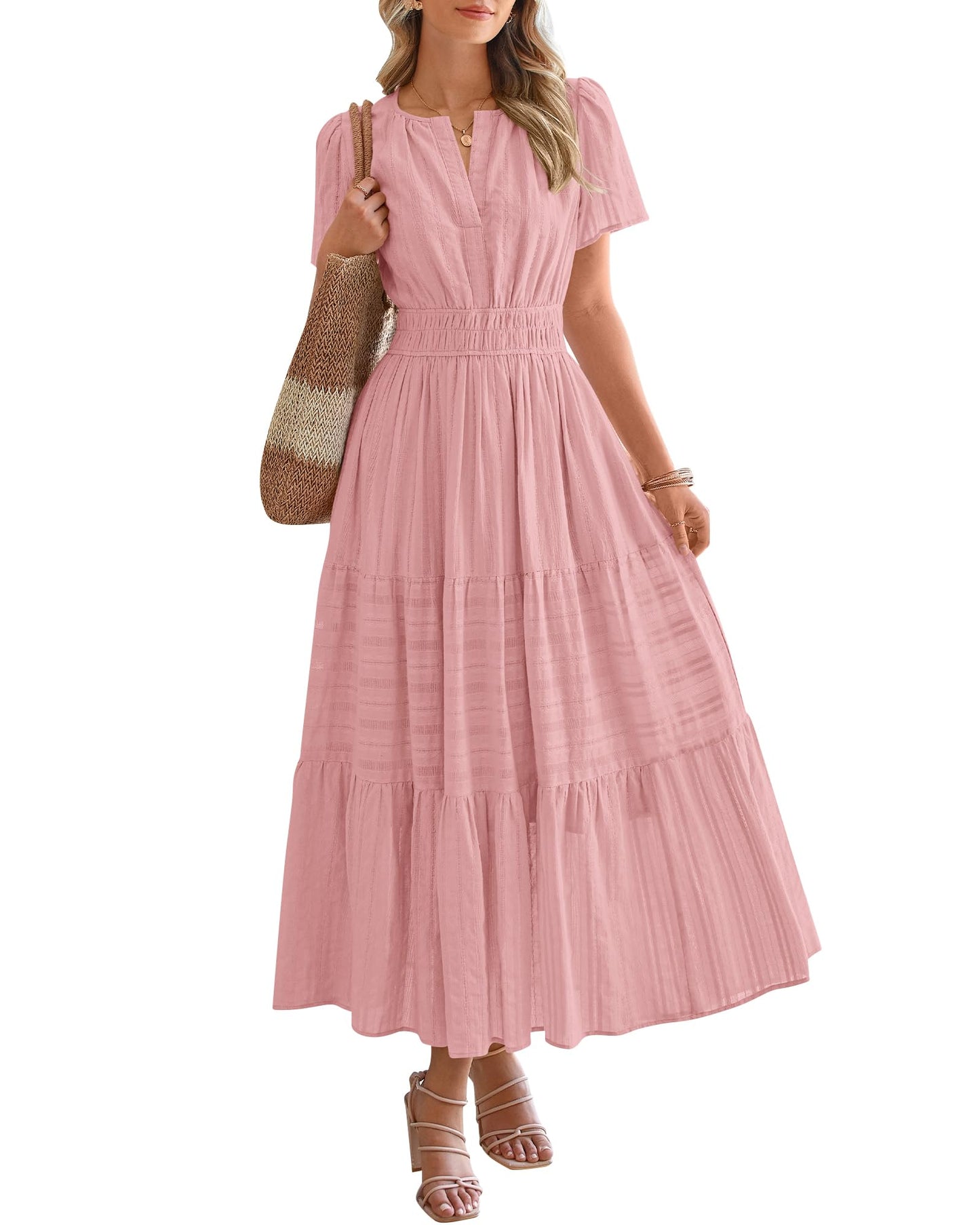 Breezy V-Neck Dress