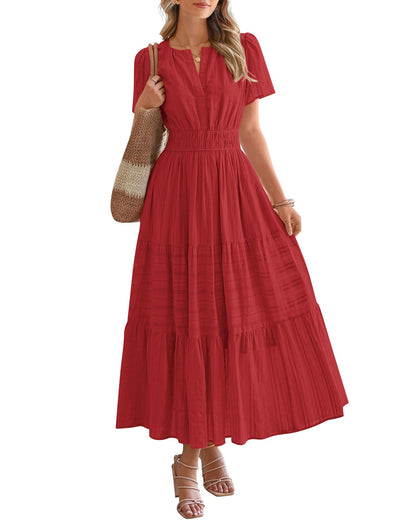 Breezy V-Neck Dress