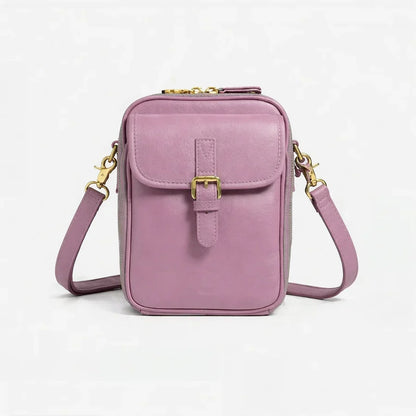 Leather-Look Crossbody Handbag