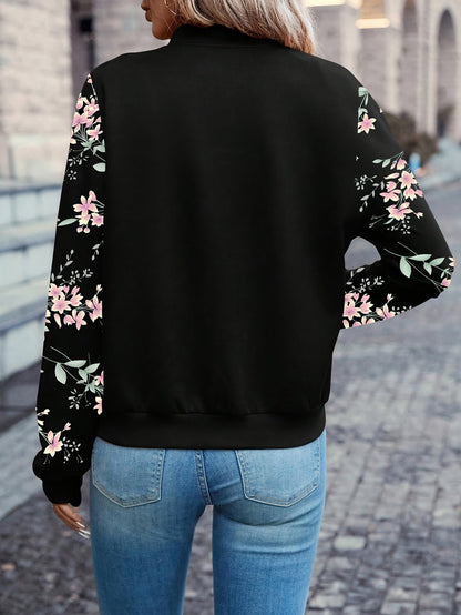 Kessia™ The Blooming Bomber Jacket Davin lUXE