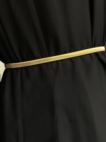 Elastic Lariat Slim Belt