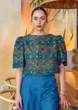 Maria Cotton Batik Top