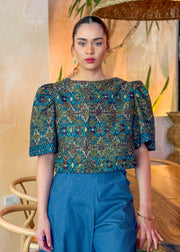 Maria Cotton Batik Top My Store