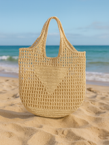 Jemima - Ladies rattan tote bag