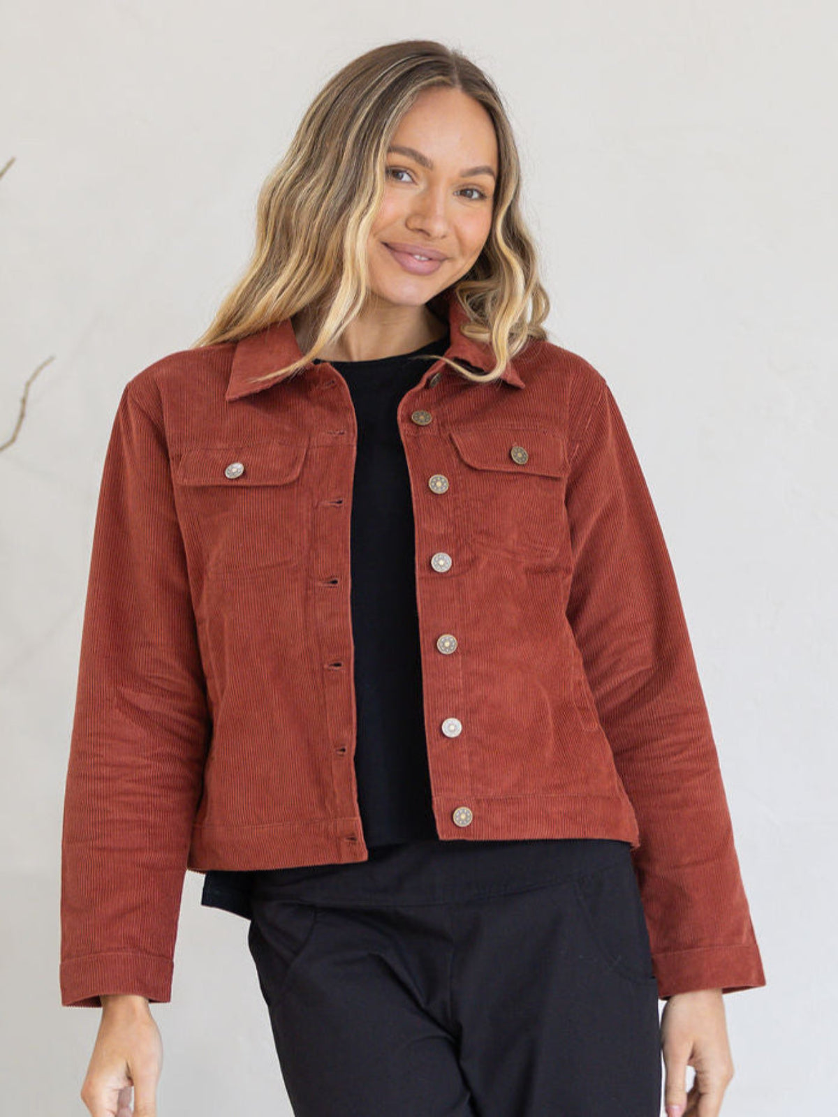 Corduroy Jacket Everglade Davin luxe