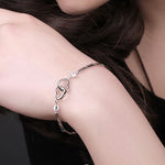 Mother & Daughter Hearts Bracelet - Attracting The Eyes And Pairing Hearts | Low Stock - Perfect Jewellery Gifts