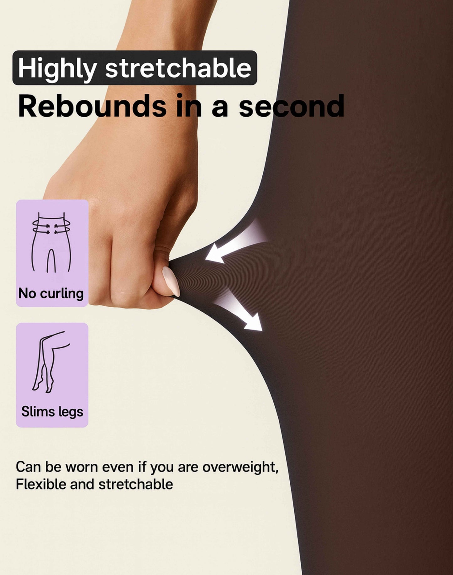 Vesari™ Translucent Fleece Tights