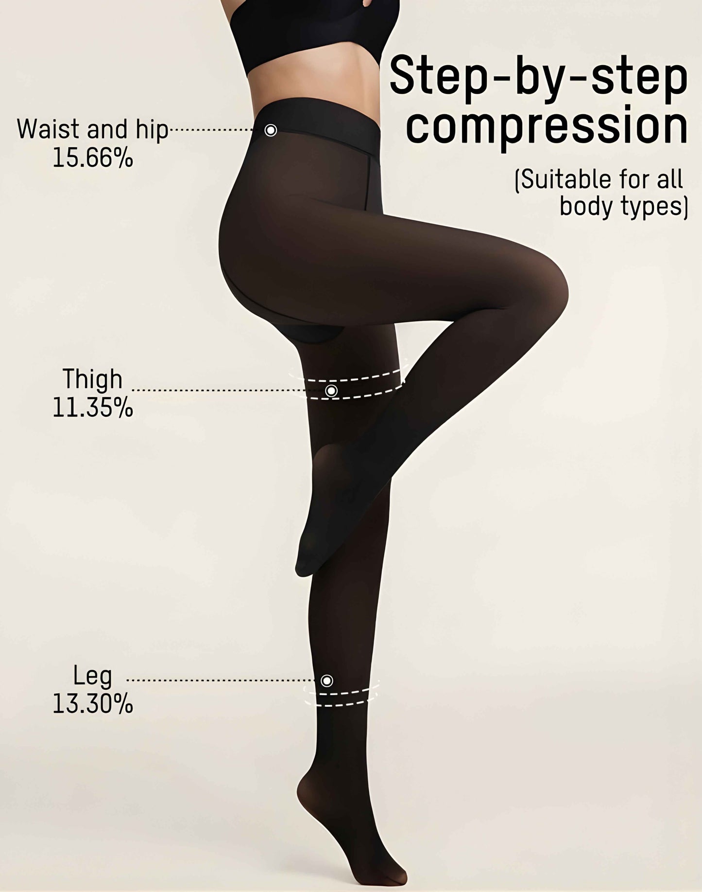 Vesari™ Translucent Fleece Tights