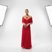 Laluna® | Elegant Dress With V-Neckline