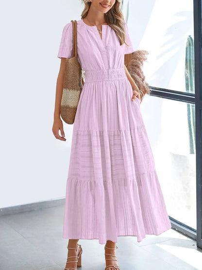 Breezy V-Neck Dress