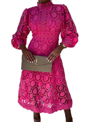 Charlotte - Romantic Elegant Midi Dress