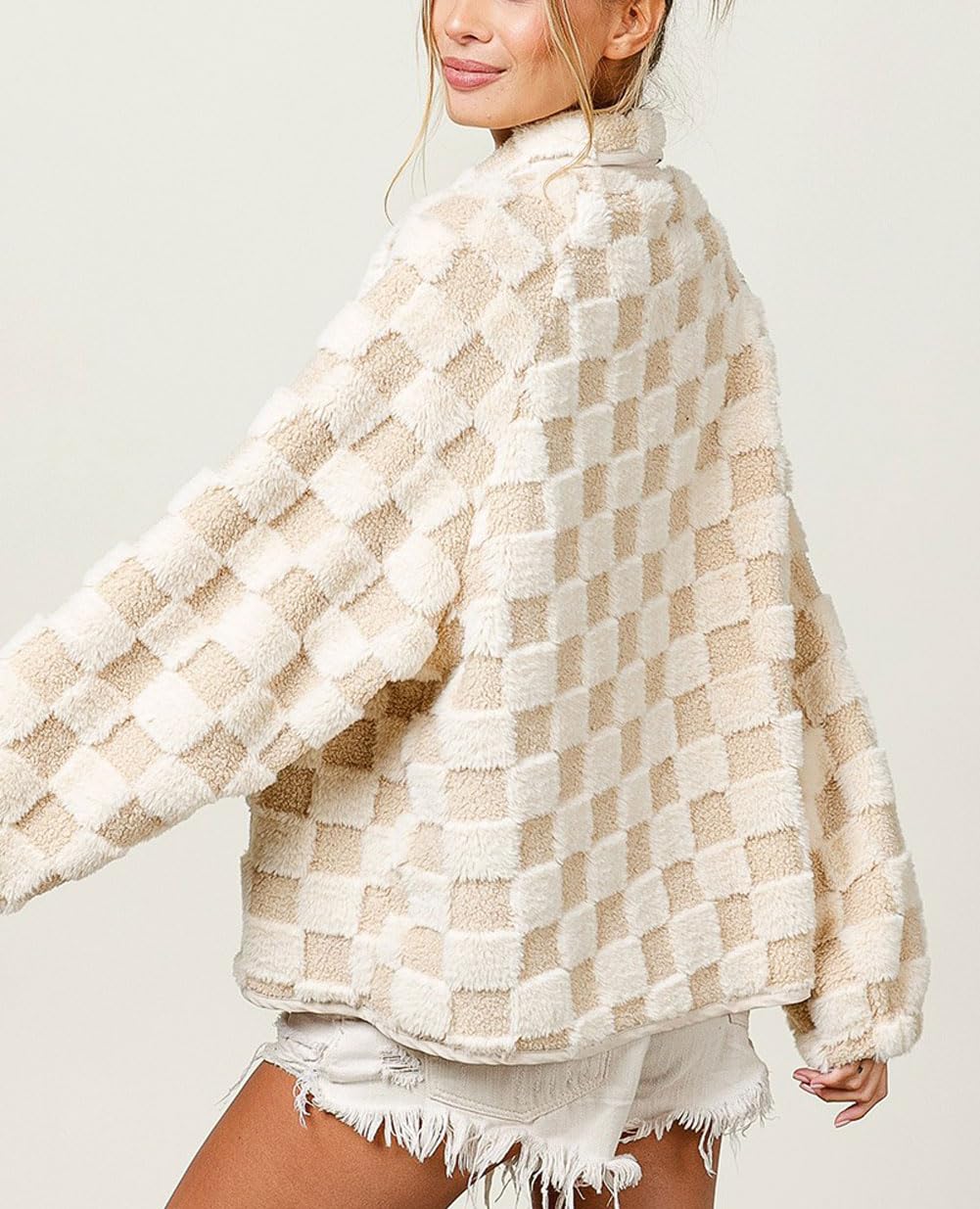 Davin™ Plaid Sherpa Jacket