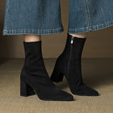 Tylia Genuine Suede Boots