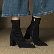 Tylia Genuine Suede Boots