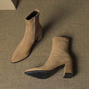 Tylia Genuine Suede Boots