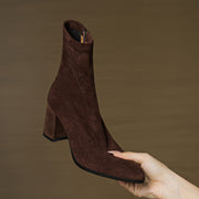 Tylia Genuine Suede Boots
