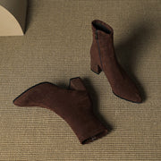 Tylia Genuine Suede Boots