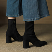 Tylia Genuine Suede Boots