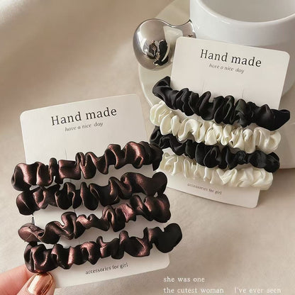 Free Gift - Luxury Satin Scrunchie Set (6 Pack)