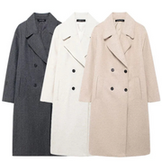 Sara™ Double-Breasted Coat Davin lUXE