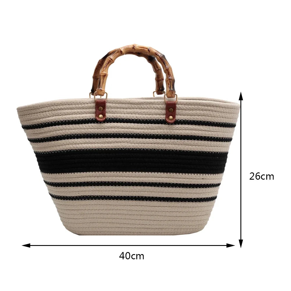 Ladies Woven Tote Bag
